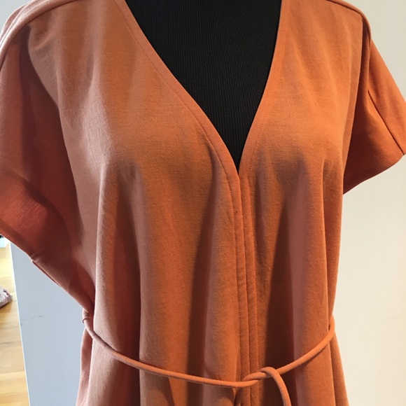 Zara Orange Jumpsuit - Picture 4 of 10